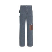 Dior x Stone Island Cargo Jeans Cotton Canvas Gray