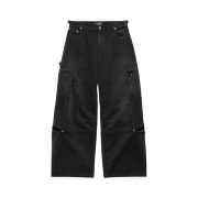 Balenciaga Cargo Pants Faded Black