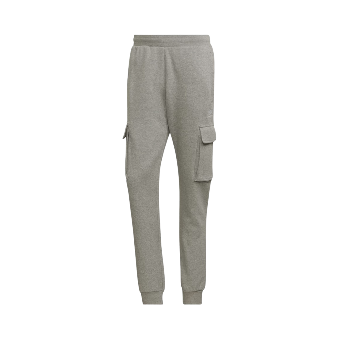 HK0184 Adidas Adicolor Essentials Trefoil Cargo Pants Medium Grey Heather - KR Sizing