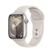 Apple Watch Series 9 41mm GPS Starlight Aluminium Case with Sport Band S/M Starlight (Korean Ver.)