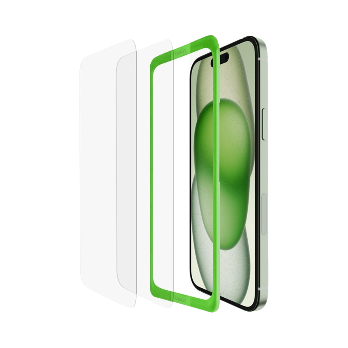 OVA144zz Belkin iPhone 15 Plus Tempered Glass Film 2P OVA144zz