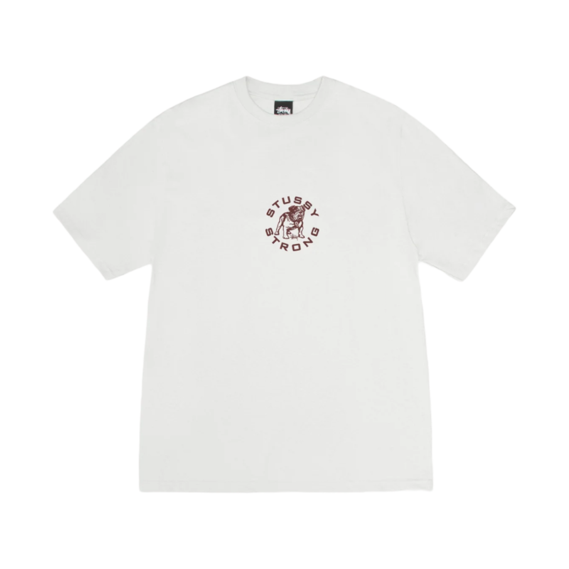 1905086 Stussy Strong Mac T-Shirt Pigment Dyed Natural