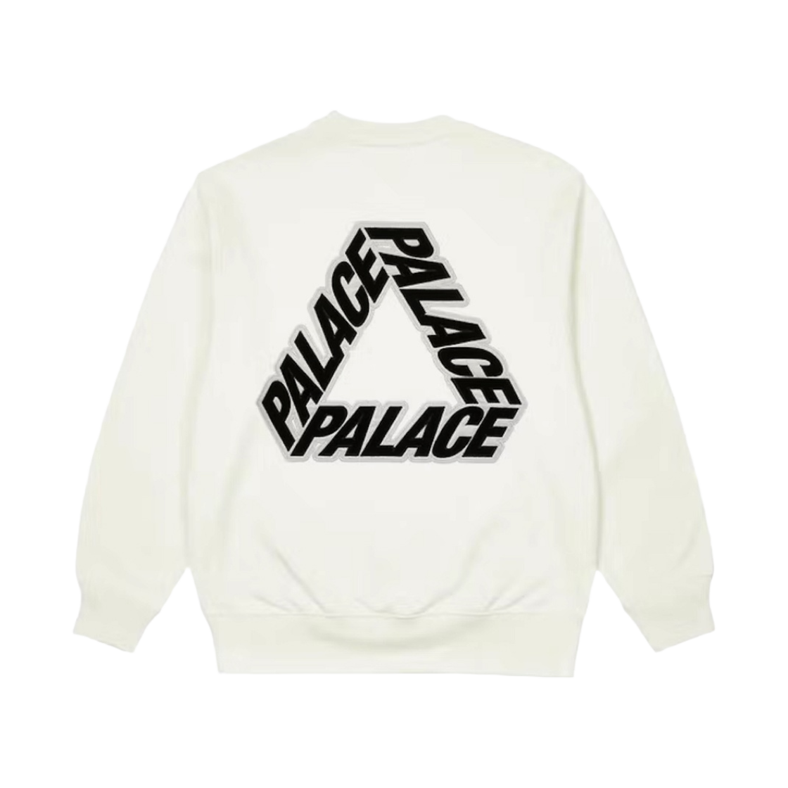 팔라스 P-3 아플리케 크루넥 화이트 - 22FW(Palace P-3 Applique Crew White - 22FW) - 1