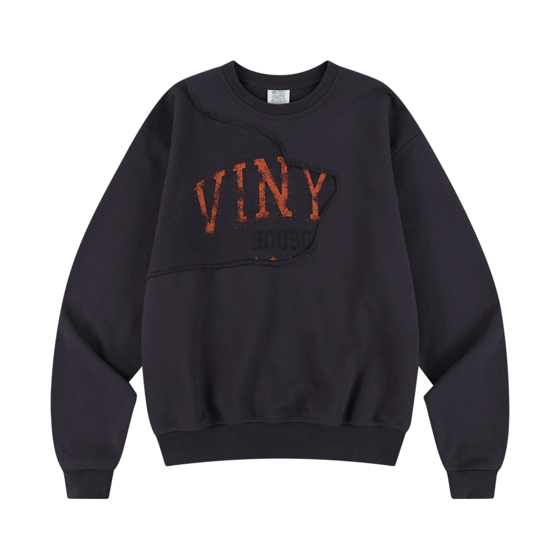 더바이닐하우스 컷 오프 스웨트셔츠 퍼플(Thevinylhouse Cut Off Sweatshirt Purple)