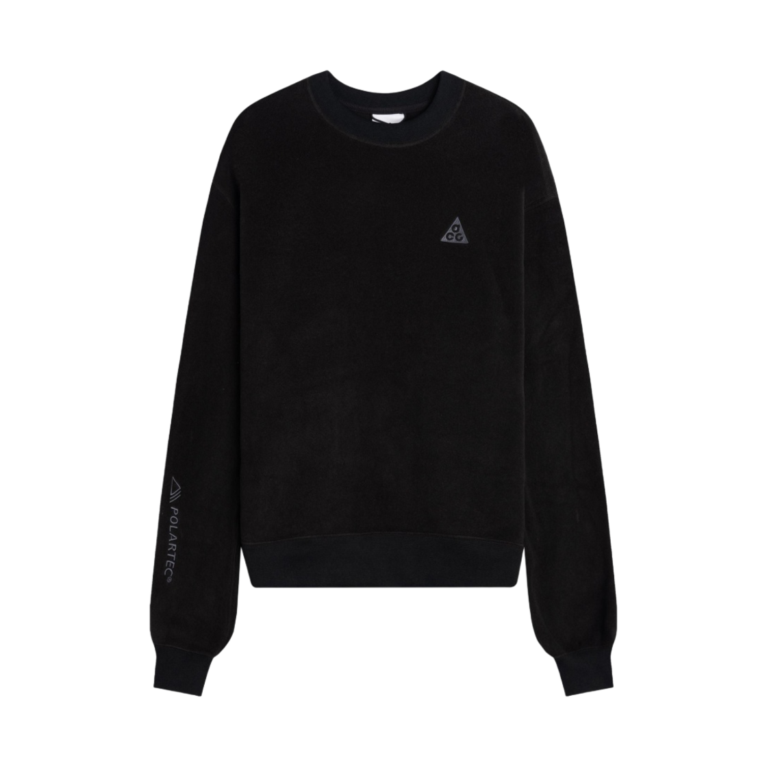 CV0627-010 (W) Nike ACG Polartec Wolf Tree Sweatshirt Black - Asia