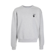 Off-White Degrade Arrow Sweatshirt Melange Grey