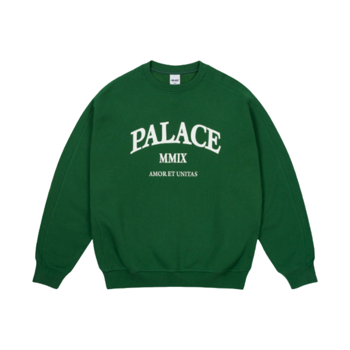 - Palace Unitas Oversized Crew Racey Green - 25SS