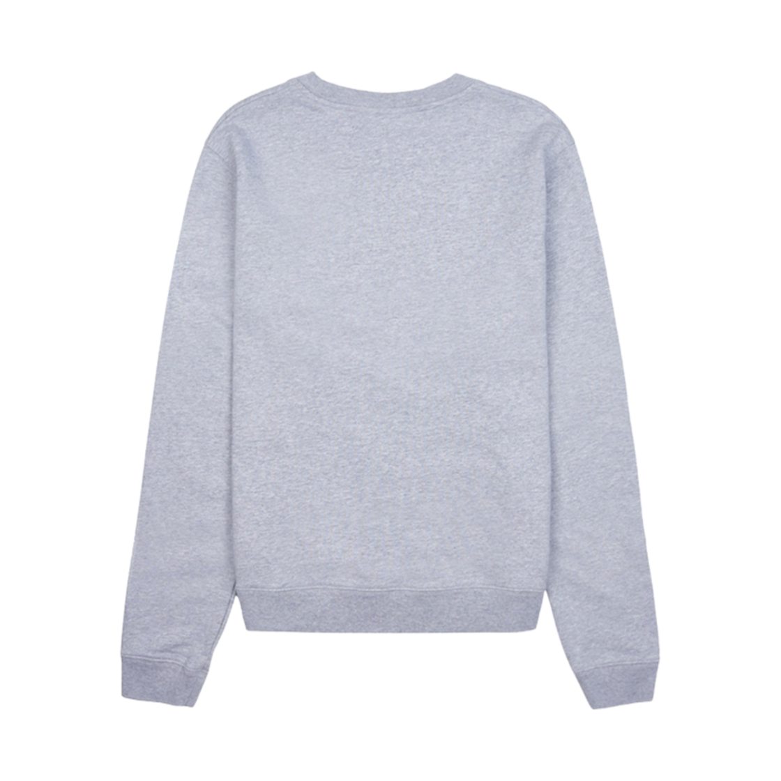 (W) 메종 키츠네 드레스드 폭스 스웨트셔츠 라이트 그레이 멜란지((W) Maison Kitsune Dressed Fox Sweatshirt Light Grey Melange) - 2