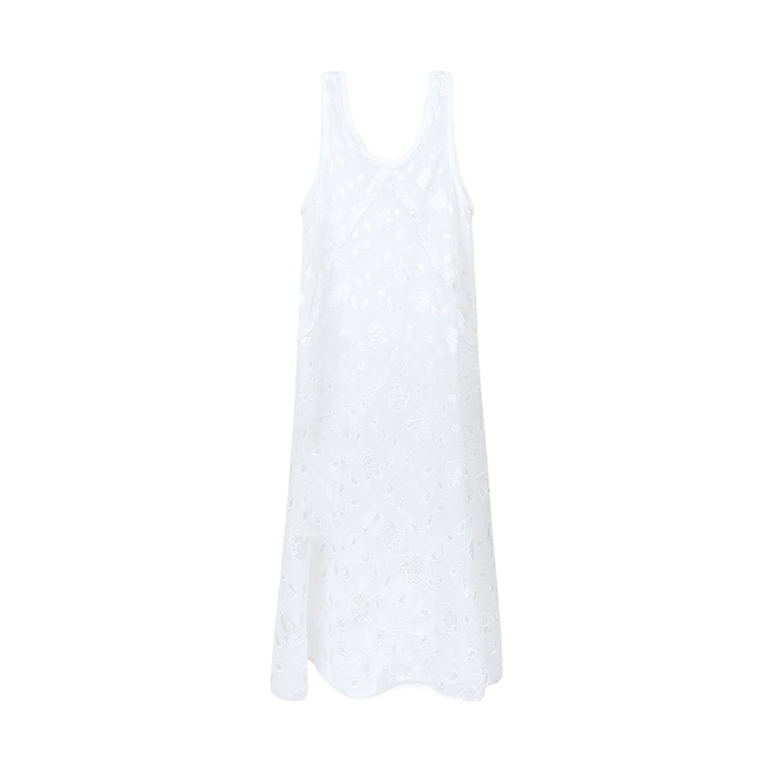 마가린핑거스 로지 레이어드 원피스 화이트(Margarin Fingers Rosy Layered One Piece White) - 1