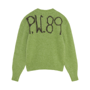 (W) Paloma Wool Soft Knitted Ben Trobat PW 89 Sweater Kiwi