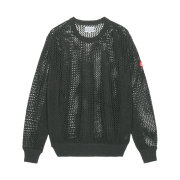 Cav Empt Side Rib Loose Net Knit Charcoal - 23SS