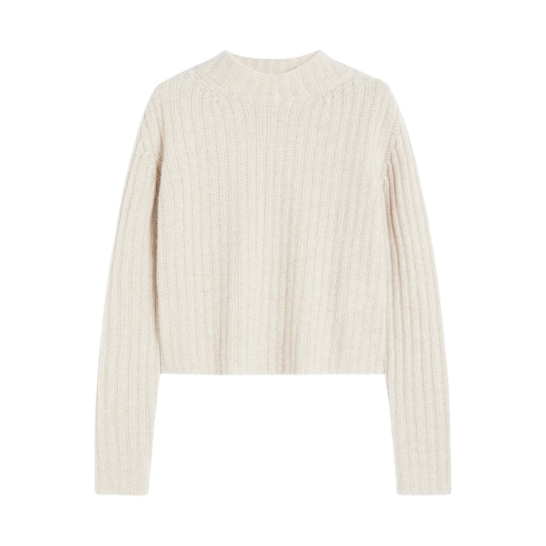 ALOA-002 (W) Max Mara Aloa Wool Sweater Beige