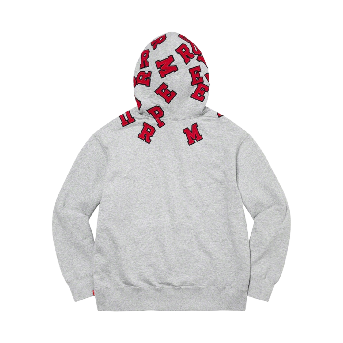 슈프림 스케터 아플리케 후드 스웨트셔츠 헤더 그레이 - 22FW(Supreme Scattered Applique Hooded Sweatshirt Heather Grey - 22FW) - 2