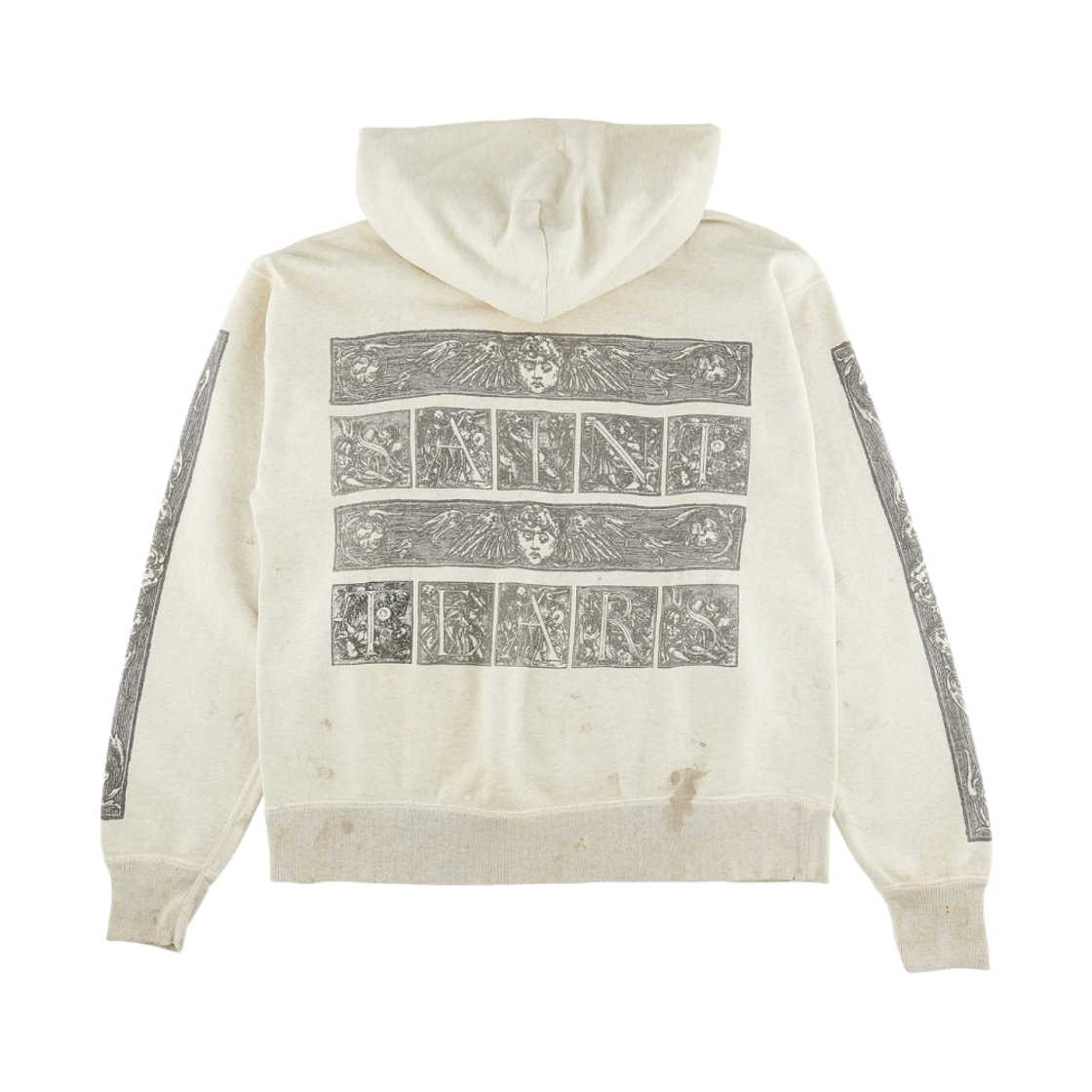 세인트 마이클 x 데님 티어스 뮤럴 후드 그레이 - 23SS(Saint Mxxxxxx x Denim Tears Mural Hoodie Grey - 23SS) - 2