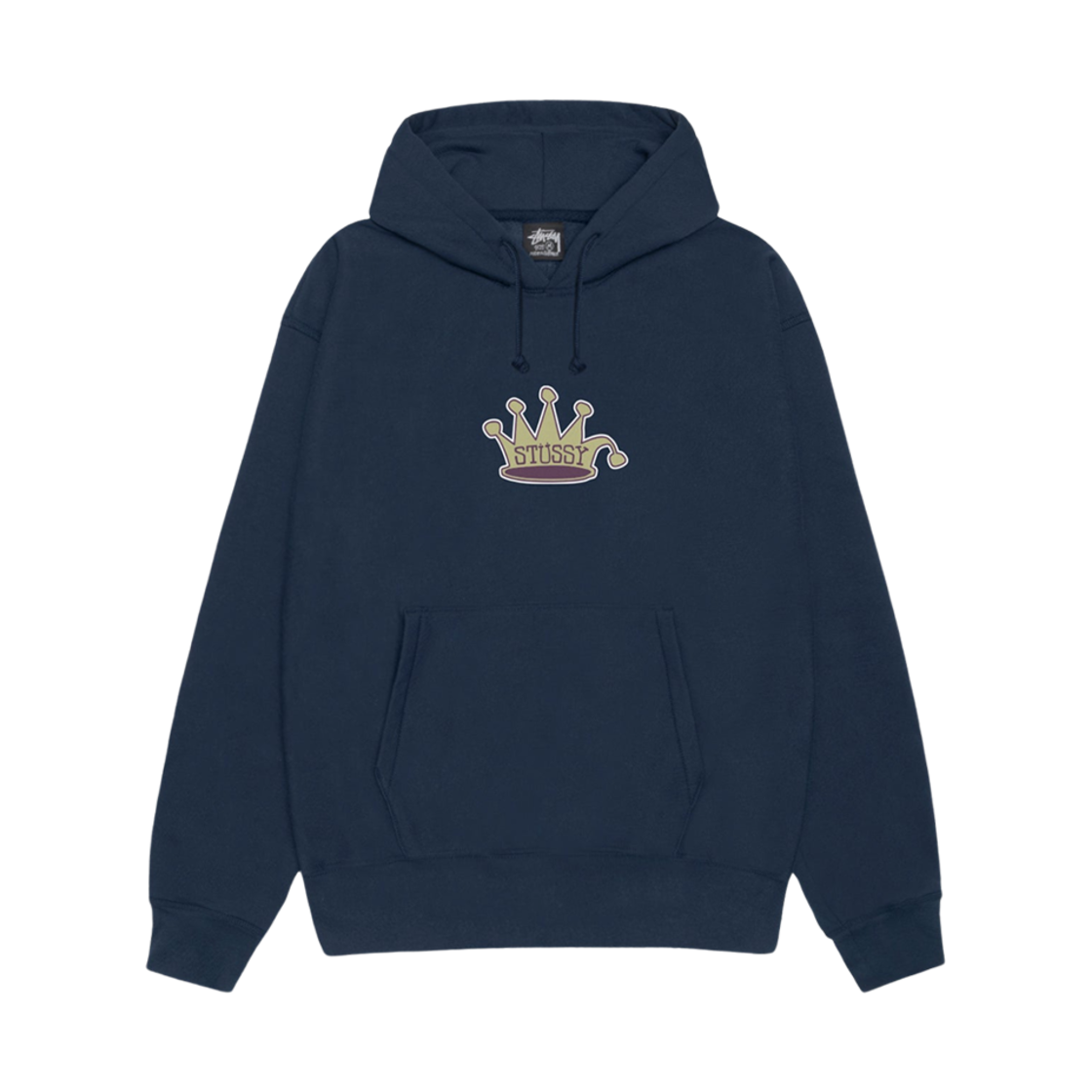 1925136 Stussy King Crown Hoodie Navy