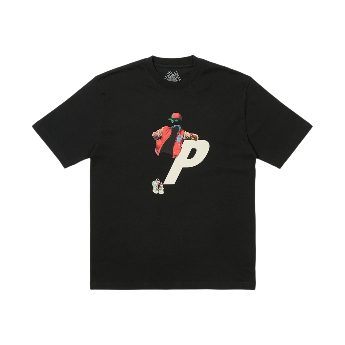 - Palace Transparency T-Shirt Black - 23FW
