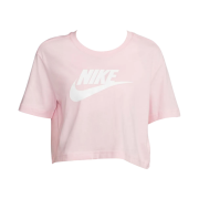 (W) Nike NSW Essential Crop Short Sleeve T-Shirt Medium Soft Pink - US/EU