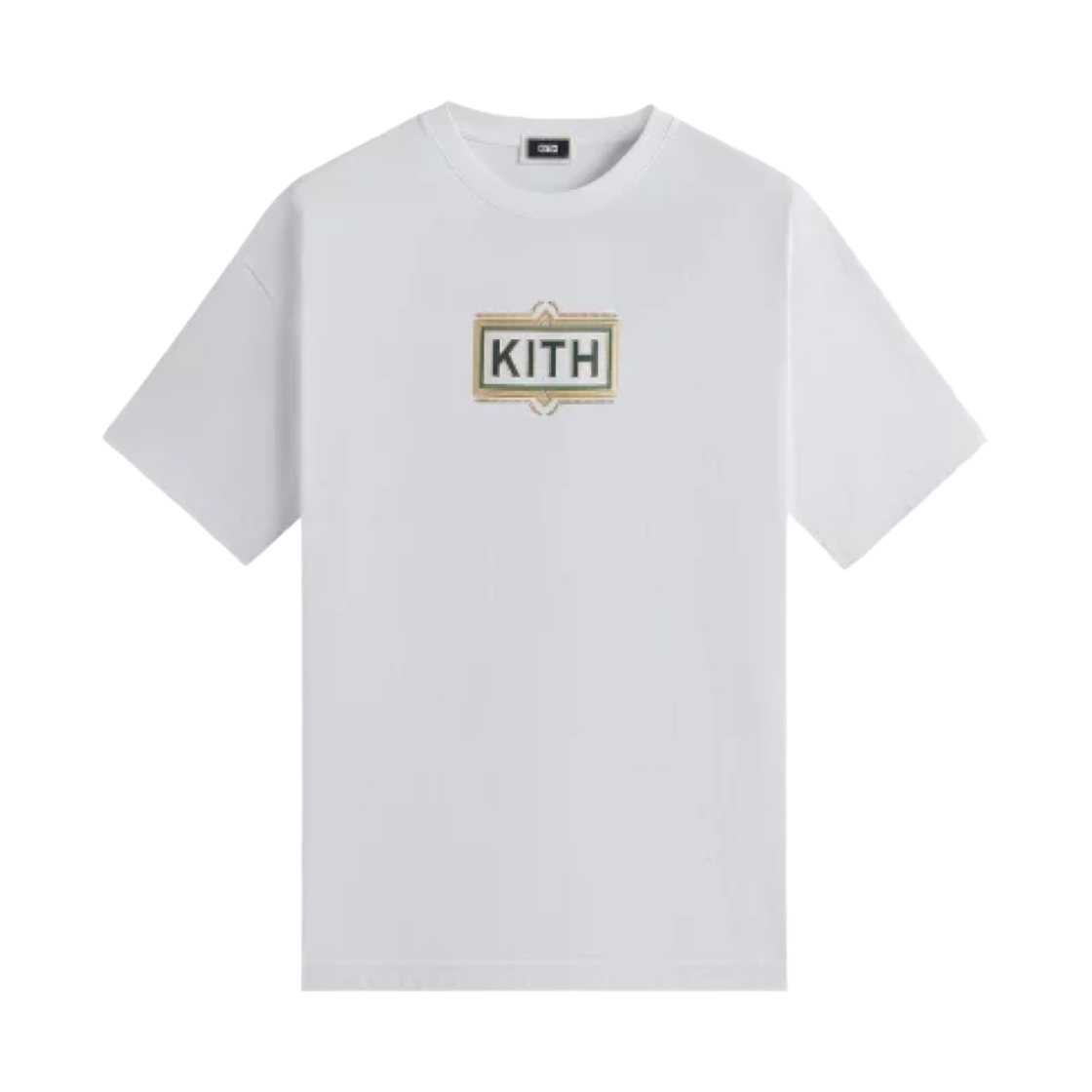 키스 오르네트 클래식 로고 티셔츠 화이트(Kith Ornate Classic Logo T-Shirts White)