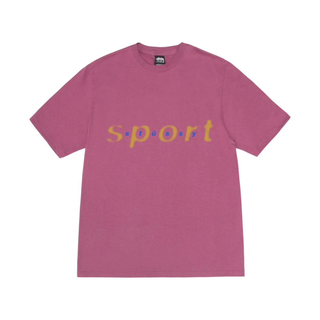 스투시 닷 스포츠 티셔츠 베리