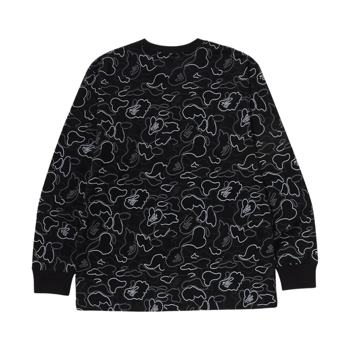 베이프 네온 카모 롱슬리브 티셔츠 블랙(BAPE Neon Camo L/S T-Shirt Black) - 2