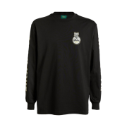 Palace x Harrods Logo Long Sleeve T-Shirt Black - 21FW