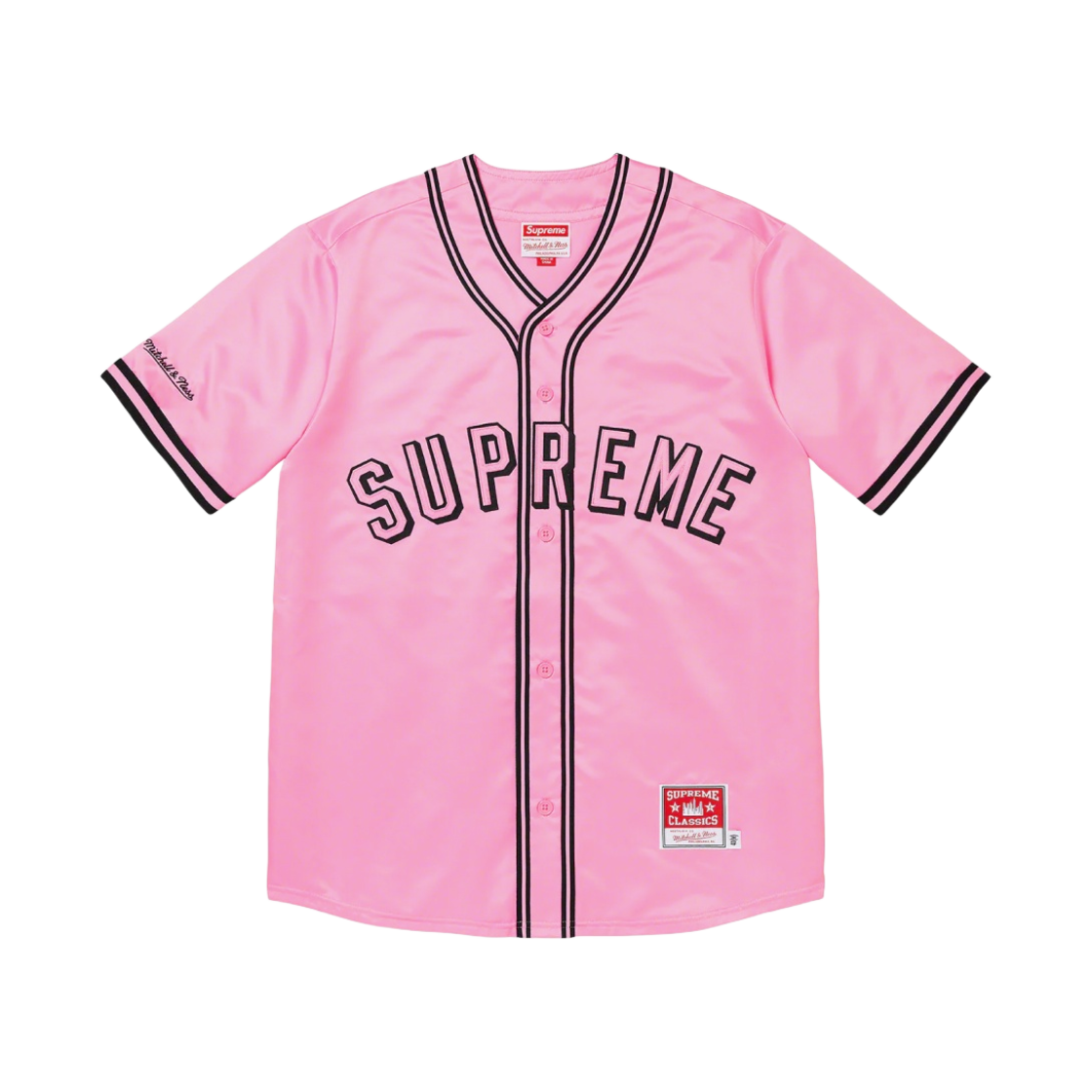 P*N様 Supreme Mitchell&Ness ベースボールシャツ Supreme × Mitchell & Ness ベースボールシャツ M Supreme