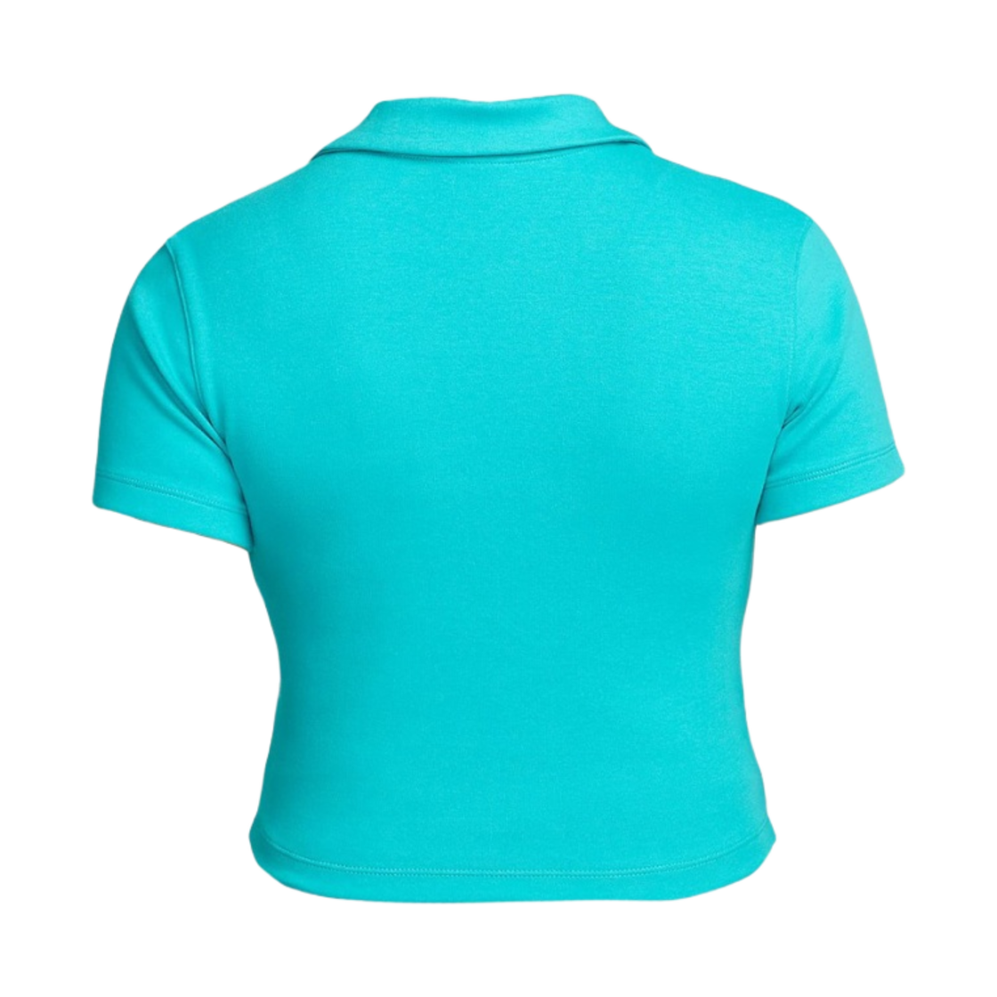 (W) 나이키 NSW 에센셜 숏슬리브 폴로 탑 더스티 캑터스 세일 - 아시아((W) Nike NSW Essential Short Sleeve Polo Top Dusty Cactus Sail - Asia) - 2