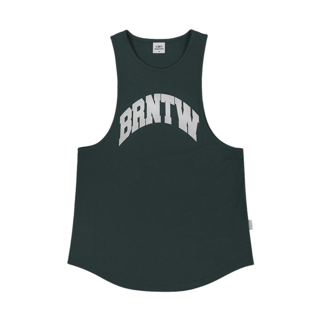 본투윈 BRNTW 리플렉트 뉴핏 슬리브리스 차콜