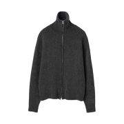 Millo Archive Layer High Neck Knit Deep Charcoal