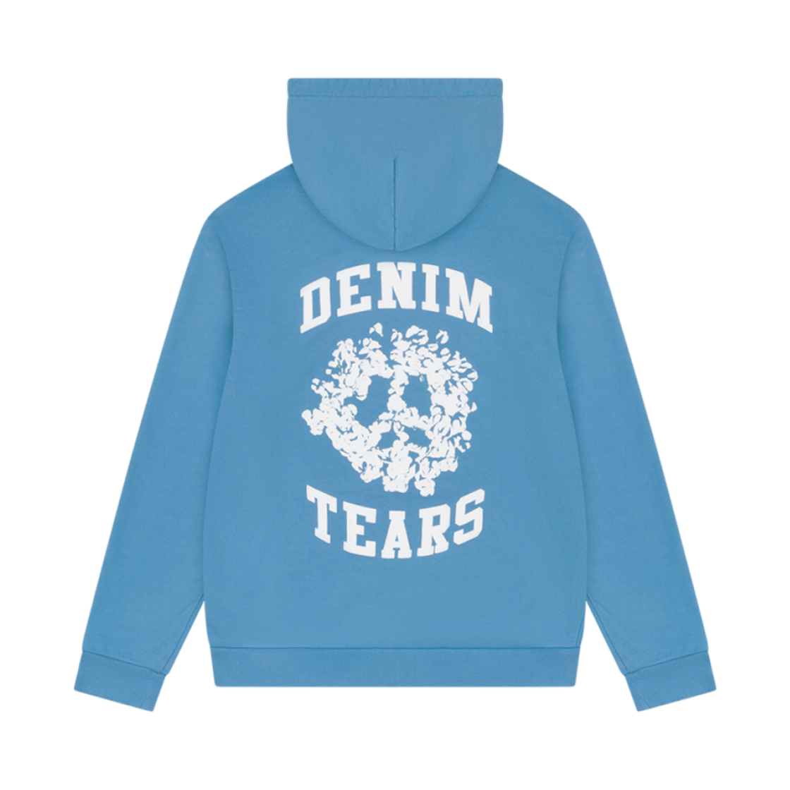 - Denim Tears Denim University Zip Hoodie Light Blue
