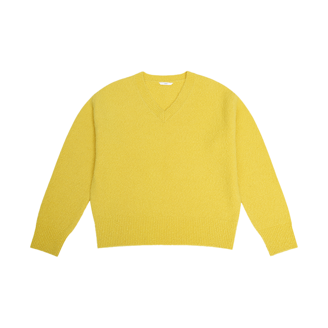 P0002CQM STU Casentino V-Neck Knit Yellow