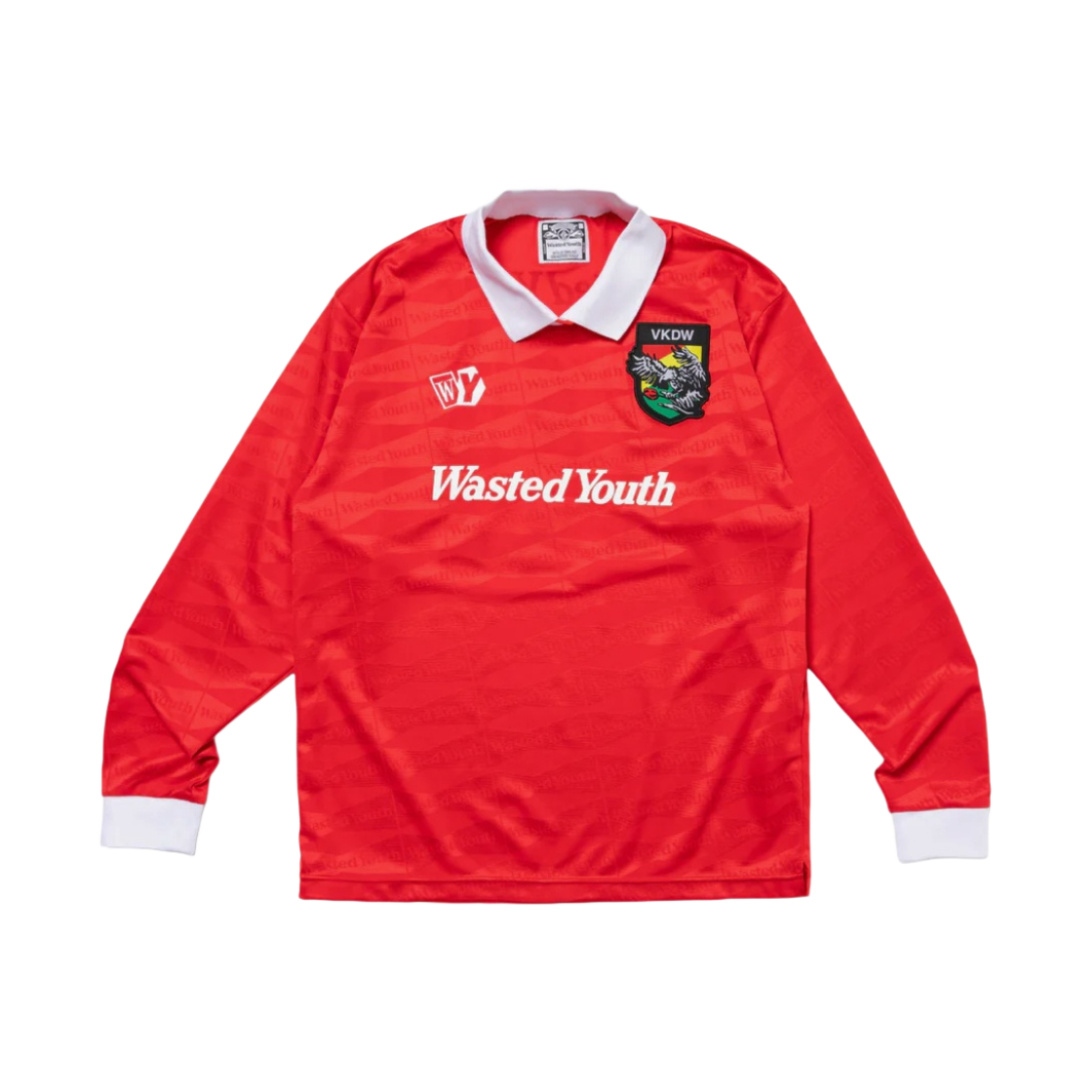 Wasted Youth　Soccer Shirt　M　Red　VERDY　美品 Wasted Youth Soccer Shirt M Red VERDY 美品 Wasted Youth