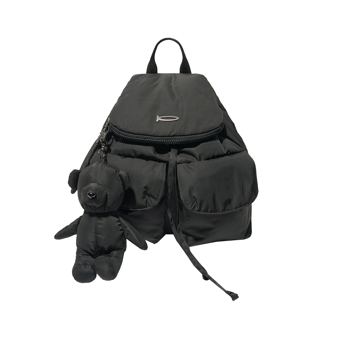 PEF2BG305ABK Phyps Dept Bear Keyring Padding Backpack Black