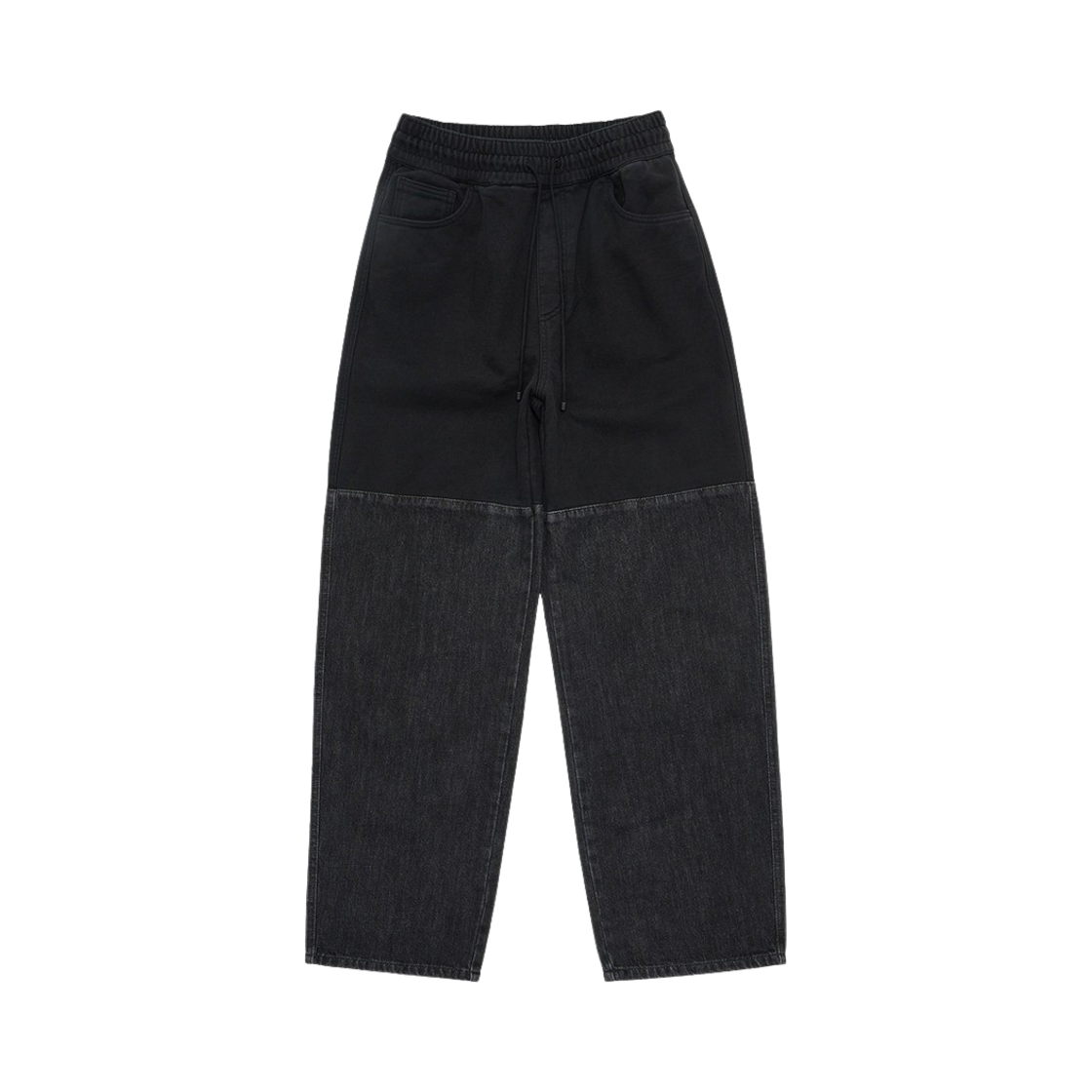 KM4BPADAM27BK Amomento Drawstring Denim Pants Black