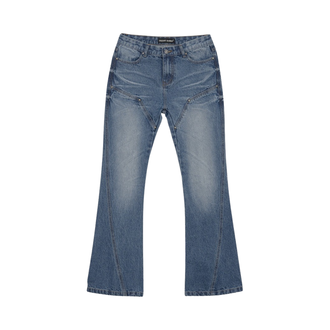 베이컨트 아카이브 우먼 벨린 부츠컷 데님 블루