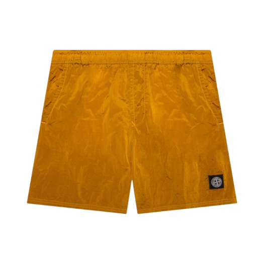 Stone Island B0943 Nylon Metal Swimming Trunk Orange - 23SS