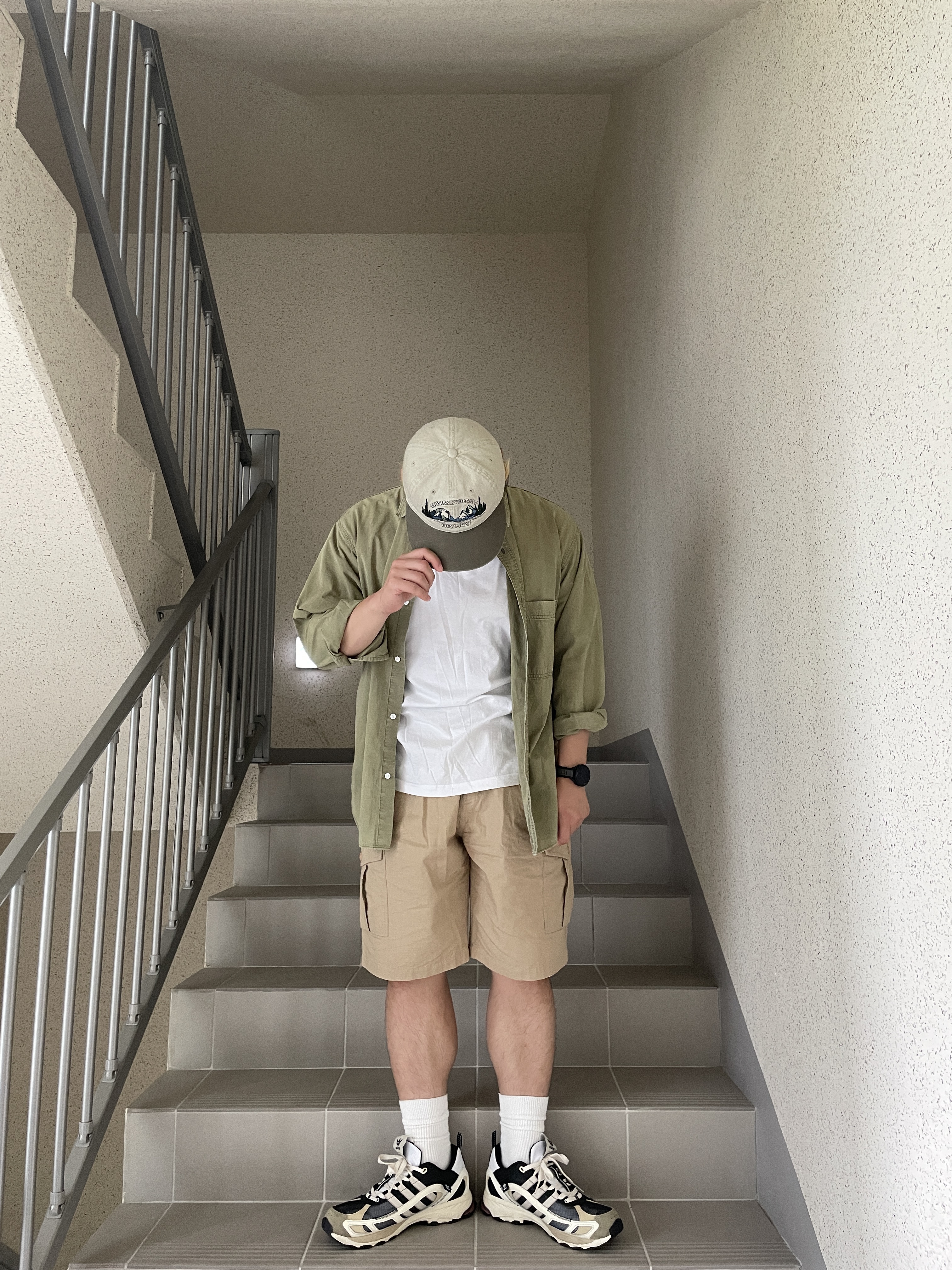 Adidas x Song for the Mute Shadowturf Core Black 착용 스타일 - 4