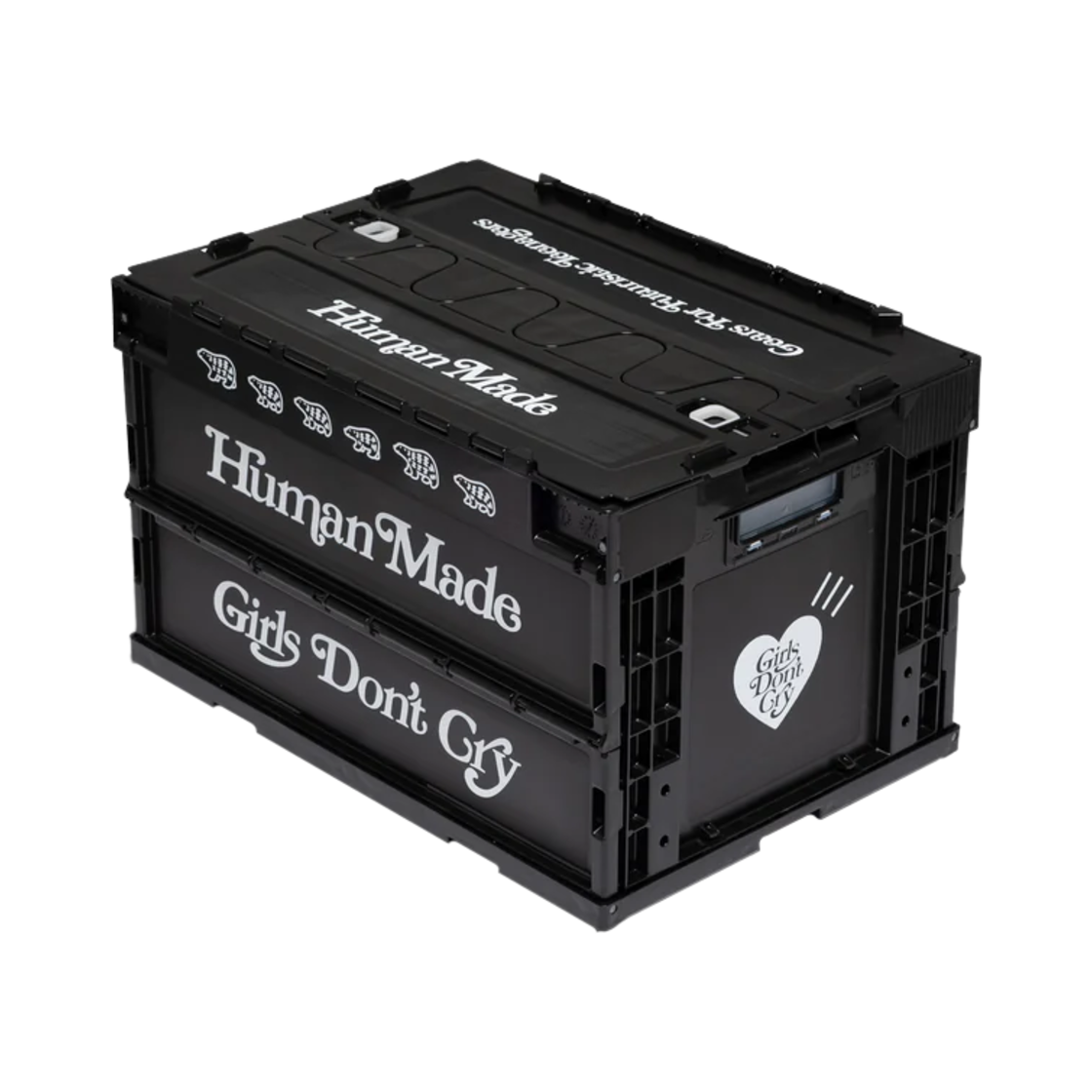 휴먼 메이드 x 베르디 걸스 돈 크라이 컨테이너 50L 블랙(Human Made x Verdy Girls Don't Cry Container 50L Black)