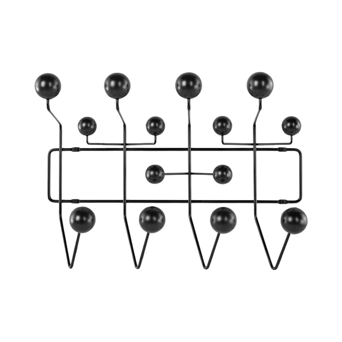 [10% 쿠폰] 허먼 밀러 임스 행잇올 블랙([10% 쿠폰] Herman Miller Eames Hang It All Black)