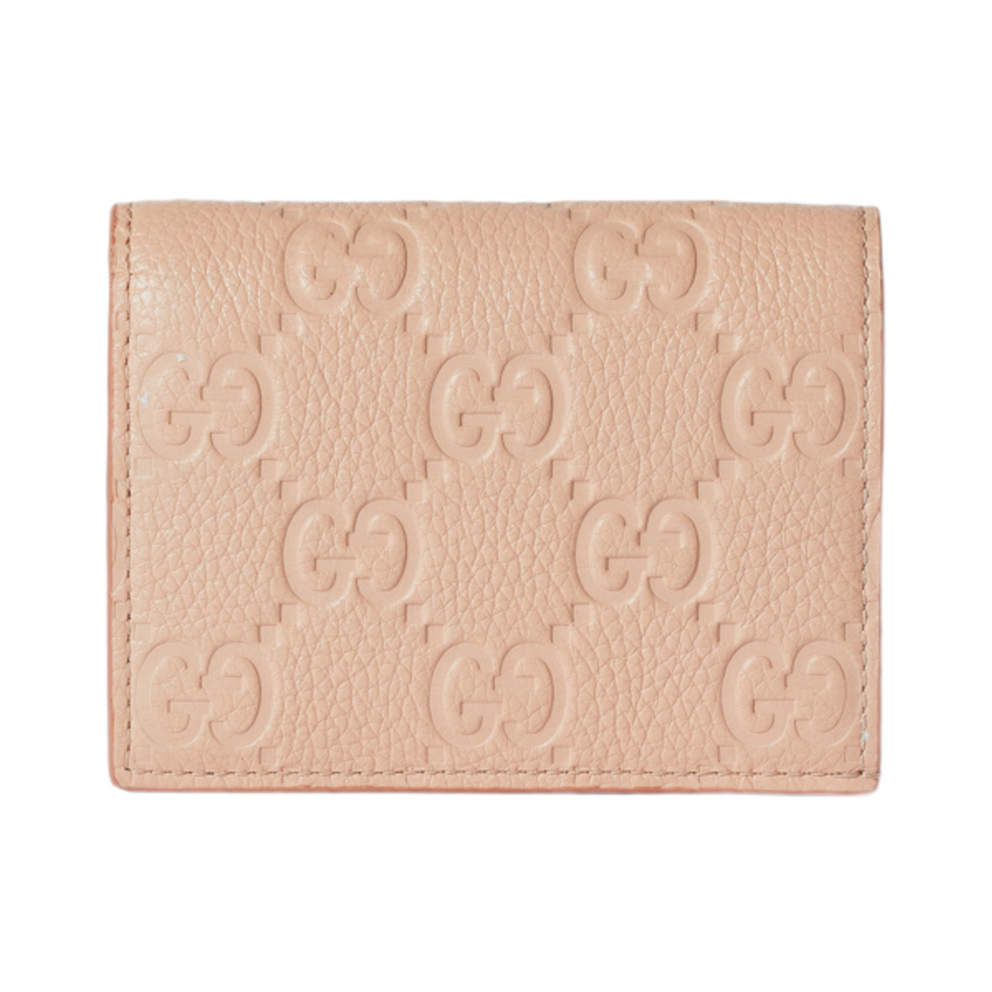 구찌 GG 엠블럼 미니 지갑 라이트 핑크(Gucci GG Emblem Mini Wallet Light Pink) - 1