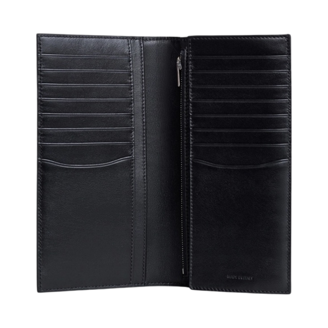 셀린느 그레인드 카프스킨 코인 컴파트먼트 버티컬 지갑 블랙(Celine Vertical Wallet With Coin Compartment in Grained Calfskin Black) - 2