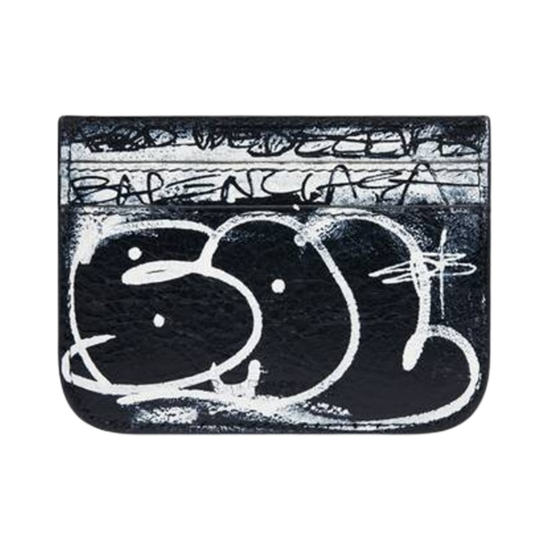 발렌시아가 르 카골 카드 홀더 그래피티 블랙(Balenciaga Le Cagole Card Holder Graffiti Black) - 2