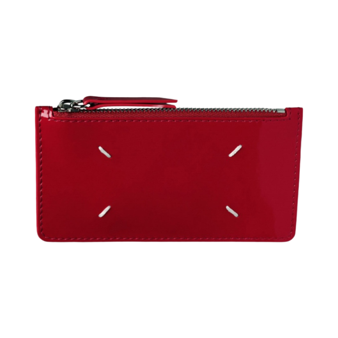 메종 마르지엘라 베르니체 카드 홀더 지갑 오뜨 레드(Maison Margiela Vernice Card Holder Wallet Haute Red) - 1