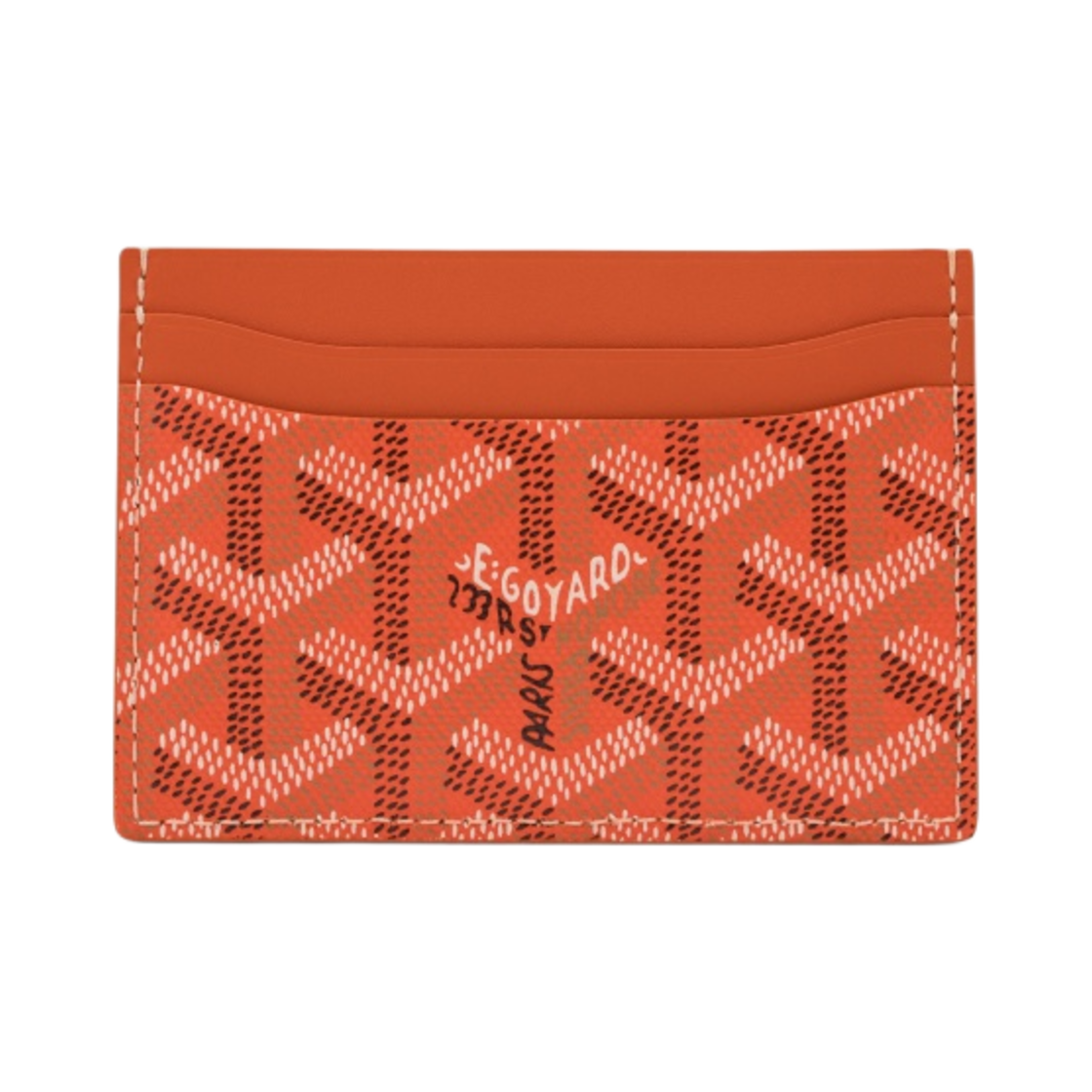 고야드 생쉴피스 카드 홀더 오렌지(Goyard Saint Sulpice Card Holder Orange)