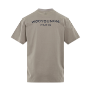 Wooyoungmi Cotton Back Logo T-Shirt Grey - 23SS