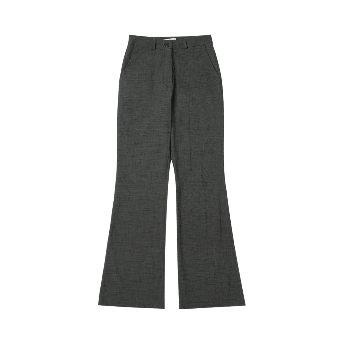 반원 아틀리에 P3249 슬림 부츠컷 팬츠 차콜