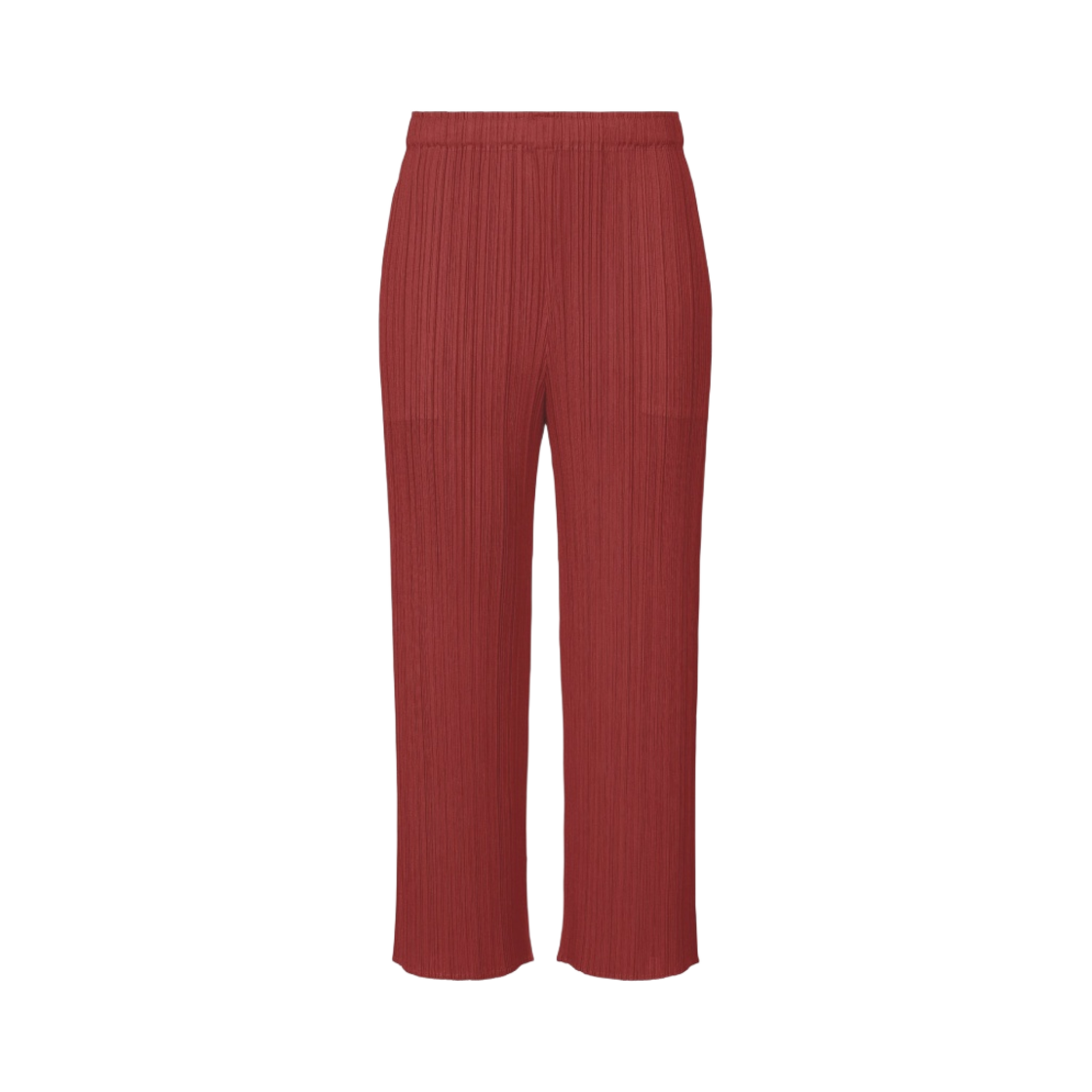 (W) 플리츠 플리즈 이세이 미야케 MC 메이 팬츠 보르도((W) Pleats Please Issey Miyake MC May Pants Bordeaux) - 1