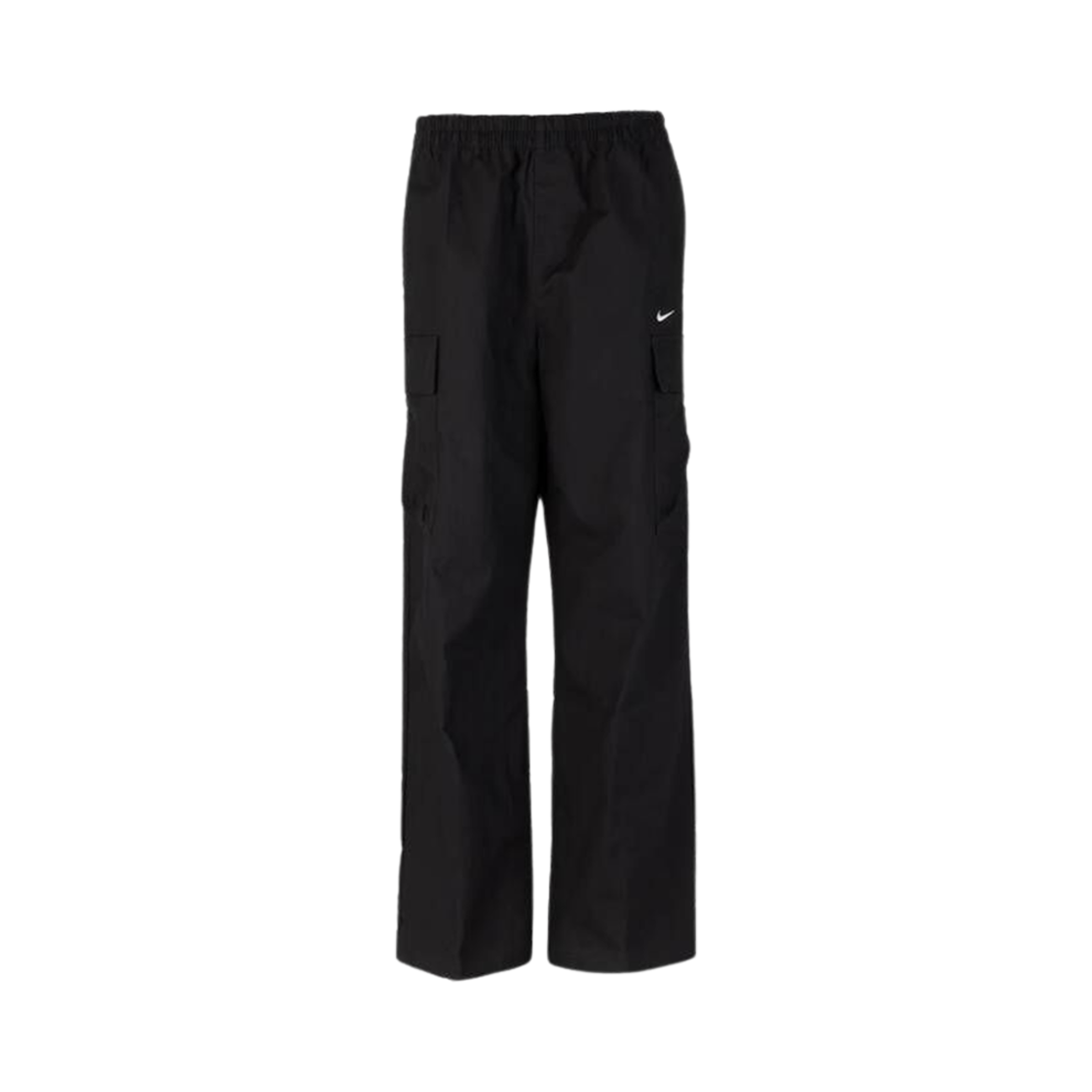 (W) 나이키 NSW 에브리씽 우븐 미드라이즈 카고 팬츠 블랙 화이트 - US/EU