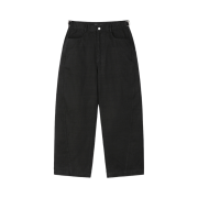DIVEIN Washed Curved Chino Pants Black