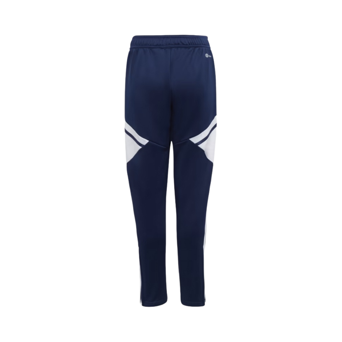(키즈) 아디다스 콘디보 22 트레이닝 트랙수트 바텀 팀 네이비 블루 2 화이트 - US 사이즈((Kids) Adidas Condivo 22 Training Tracksuit Bottoms Team Navy Blue 2 White - US Sizing) - 2